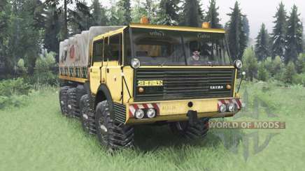 Tatra T813 8x8 1969 for Spin Tires