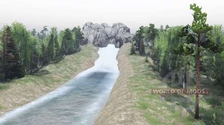 Map Waterfall for Spin Tires
