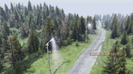 Map   Forest for Spin Tires