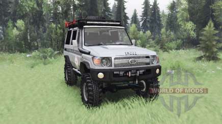 Toyota Land Cruiser Off-Road Explorer (70)  2007 for Spin Tires