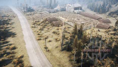 Map Dugout for Spintires MudRunner