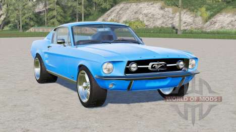 Ford Mustang GT-A Fastback  1967 for Farming Simulator 2017