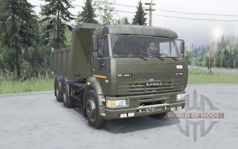 KamAZ-6520 2002 for Spin Tires
