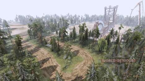Map  Chernobyl for Spin Tires
