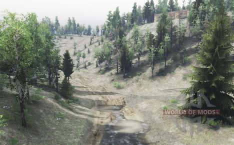 Map   River for Spin Tires