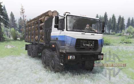 Ural-532362 8x8 for Spin Tires