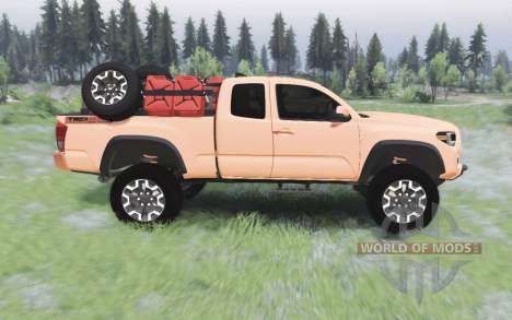 Toyota Tacoma TRD Off-Road Access Cab 2016 for Spin Tires