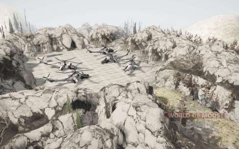 Map  Wasteland for Spintires MudRunner