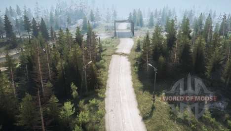 Forest Roads 2 for Spintires MudRunner