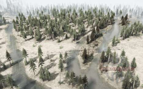 Map Wasteland for Spintires MudRunner