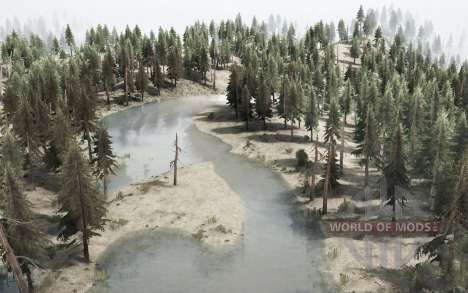 Map Wasteland for Spintires MudRunner