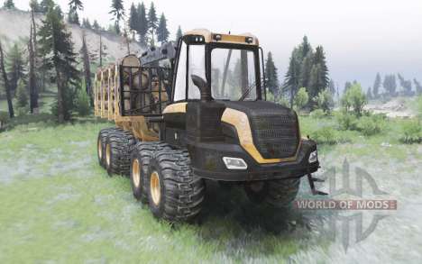 Ponsse Buffalo 8w 2014 for Spin Tires