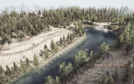 Across the  River for Spintires MudRunner