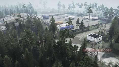 Among the stones and conifers for Spintires MudRunner