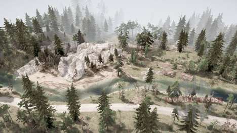 Map whirlpool for Spintires MudRunner