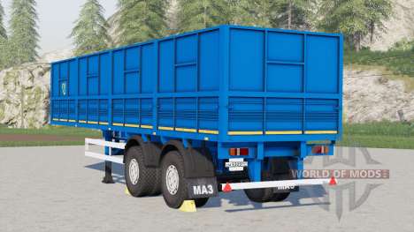 MAZ-938662-042 on-board semi-trailer for Farming Simulator 2017
