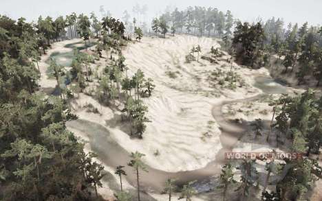 Map  Coast for Spintires MudRunner