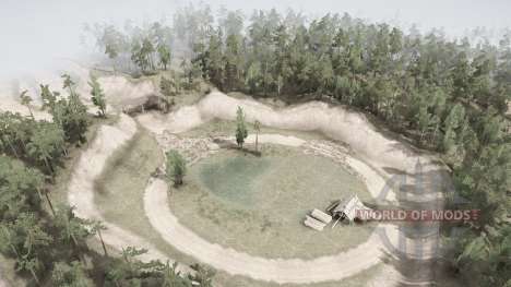 Five-Year Plan Map for Spintires MudRunner