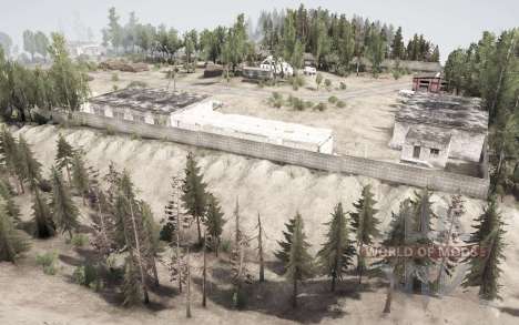 Across the  River for Spintires MudRunner