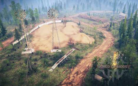 Valley of Bridges for Spintires MudRunner