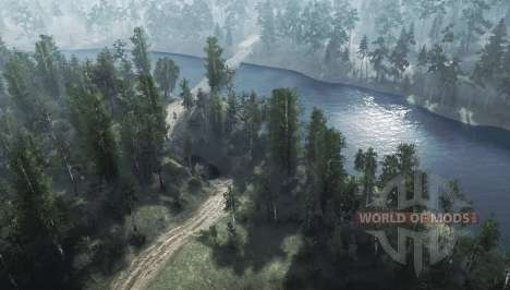 Beyond the  River for Spintires MudRunner