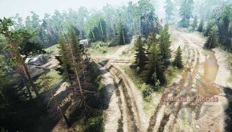 Map  Forestry for Spintires MudRunner