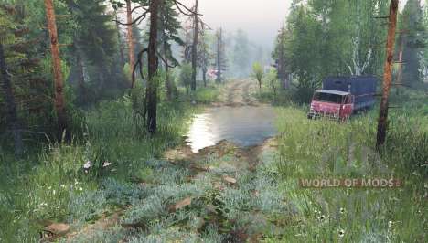 Map Wetlands for Spin Tires