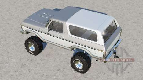 Ford Bronco Custom Wagon (U150)    1978 for Farming Simulator 2017