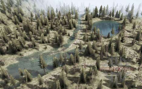 Mountain Rivers and  Lakes for Spintires MudRunner