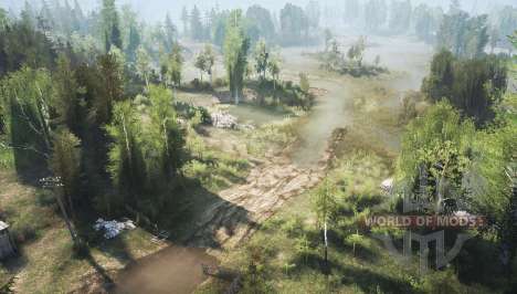 Map Lunino for Spintires MudRunner