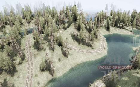 Mountain Rivers and  Lakes for Spintires MudRunner