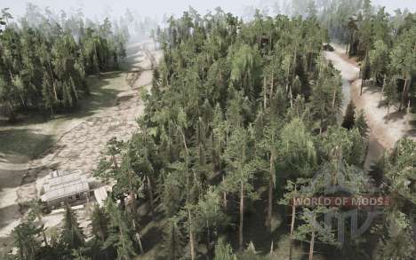 Map Crossthrough for Spintires MudRunner
