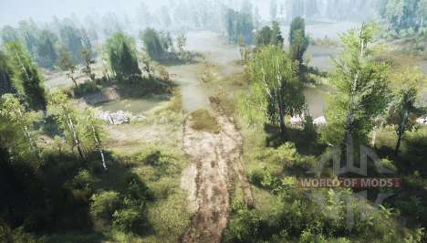 Map  Forestry for Spintires MudRunner