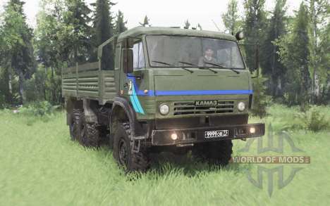 KamAZ-5350 Mustang 2007 for Spin Tires