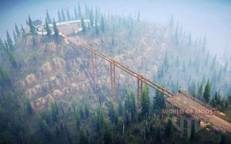 Valley of Bridges for Spintires MudRunner