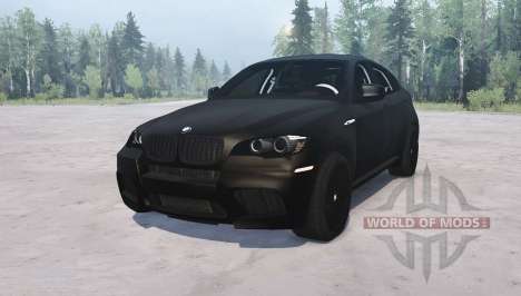 BMW X6 M (Е71) 2009 for Spintires MudRunner