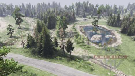 Two  Lakes for Spin Tires