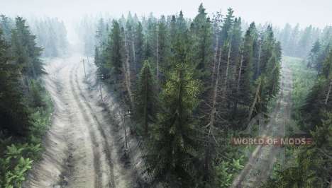 Pine Forest  2 for Spintires MudRunner