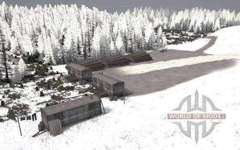 Winter for an  amateur for Spintires MudRunner