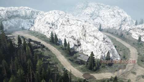 Under the thickness of local cliffs  3 for Spintires MudRunner