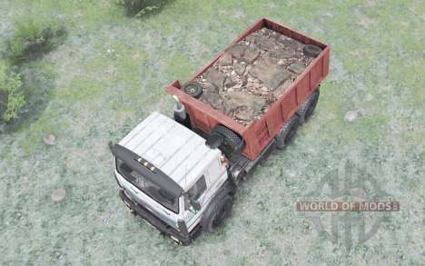 MAZ-6317 belarusian truck for Spin Tires