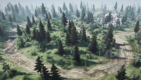 Map BuildForest for Spintires MudRunner