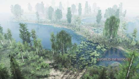 Map  Plateau for Spintires MudRunner