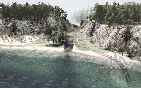 Map Mountain for Spintires MudRunner
