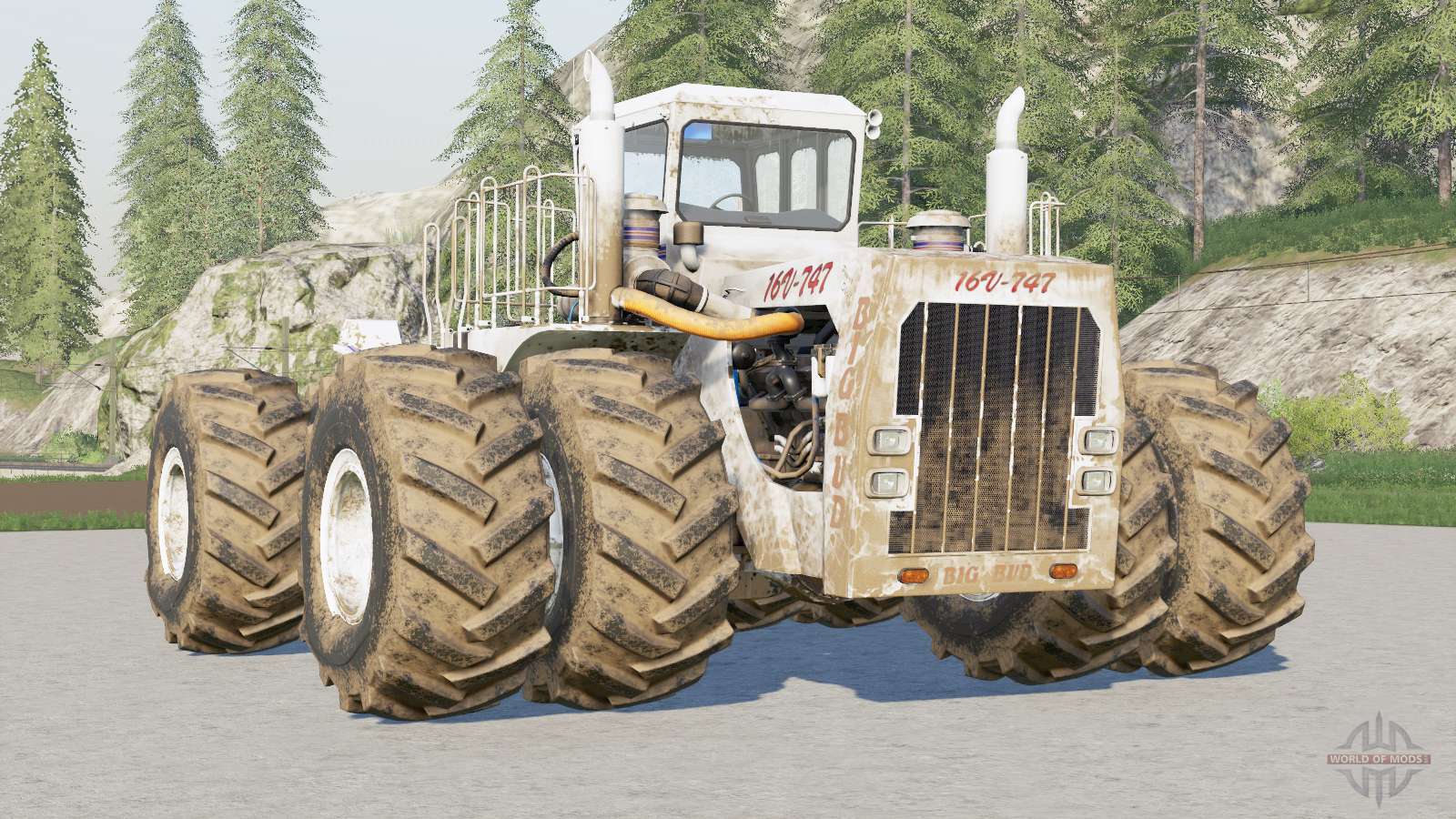 Big Bud 16v 747 For Farming Simulator 2017 9393