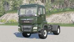 MAN TGS 18.500 4x4 Middle Cab Tractor Truck for Farming Simulator 2017