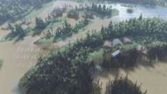 Map    Swamps for Spin Tires