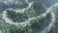 Map  Hills for Spin Tires