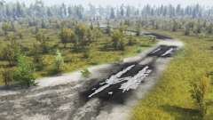 Sawmill on the  island for Spin Tires