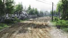 Map   Siberia for Spin Tires